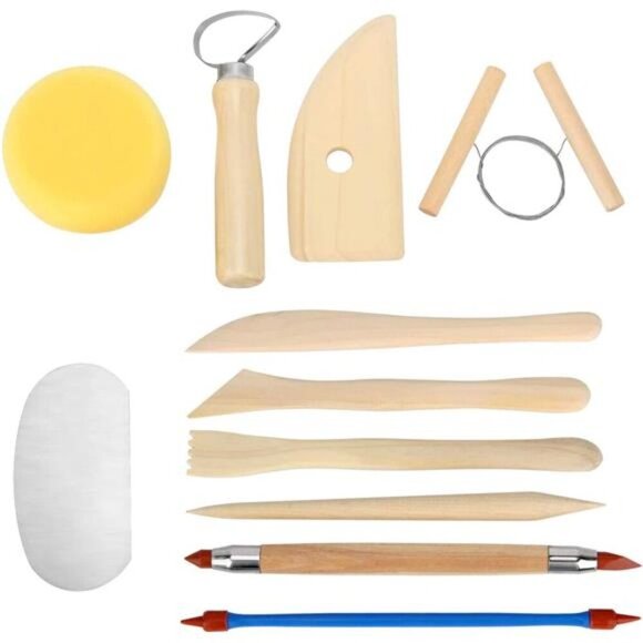 Clay Tools, Pottery Tools, Clay Sculpting Tools, Pottery Kit - Picture 2 of 8